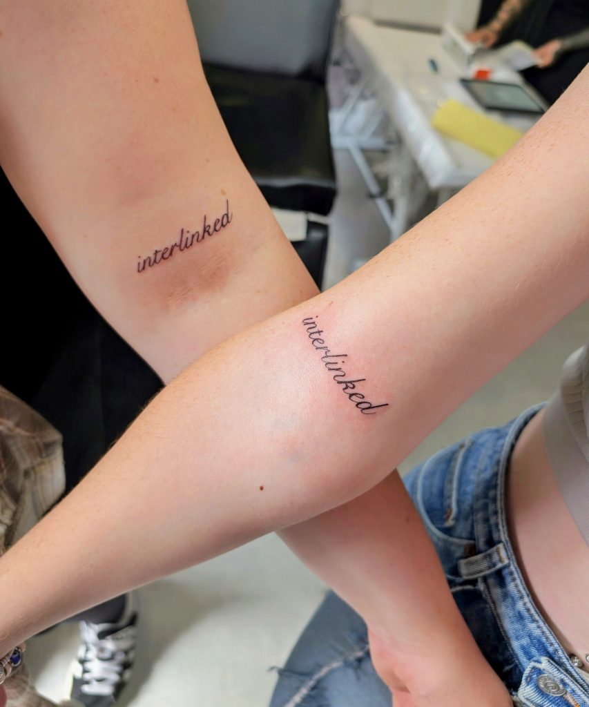 bc0689c0-12c9-40d3-8b2b-42353de175ae~1 Minimalist wrist tattoo by Leanne at Kimmer Ink Tattoo Studio in Eastleigh, Hampshire.